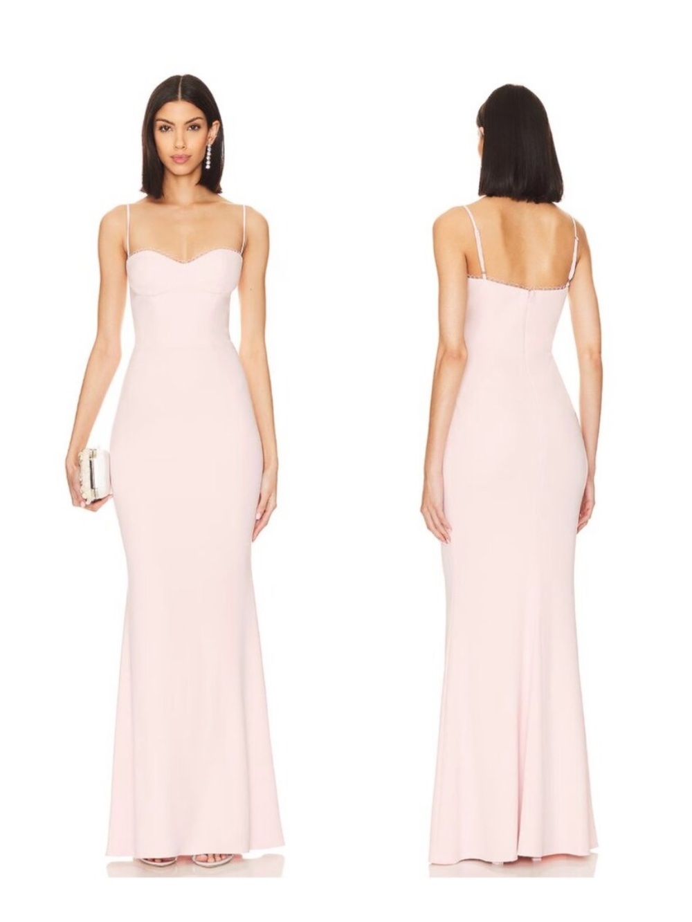 New Katie May Yasmin Gown in Blush